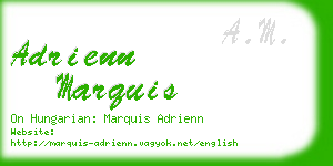 adrienn marquis business card